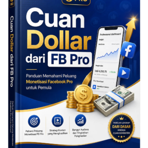 Ebook Cuan dari FB Pro sebagai panduan memahami peluang monetisasi Facebook Pro untuk pemula yang ingin belajar cuan digital