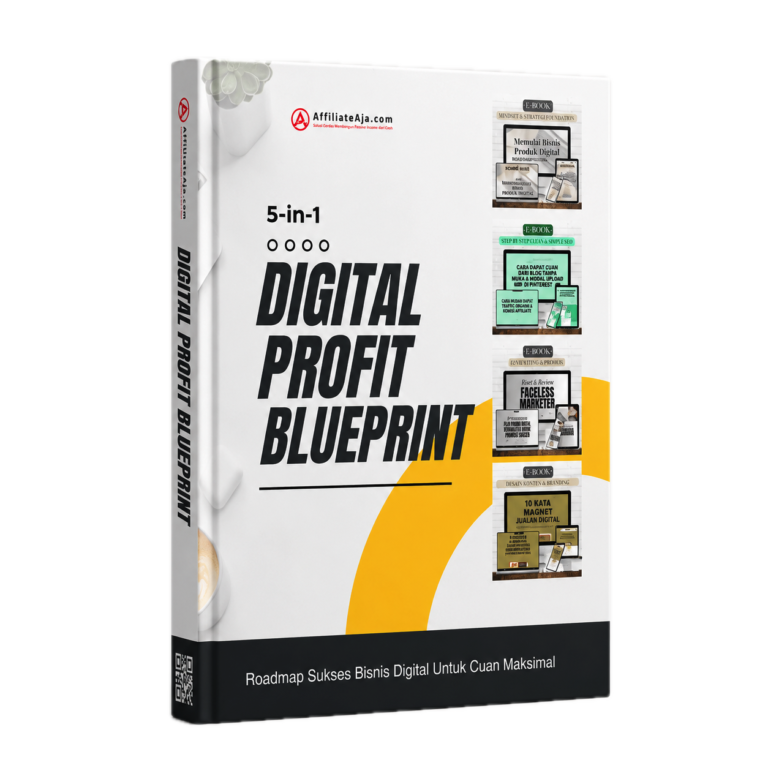 Digital Profit Blueprint untuk belajar membuat dan menjual produk digital