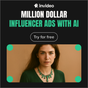 Produk global InVideo untuk membuat video iklan dan konten influencer dengan bantuan AI