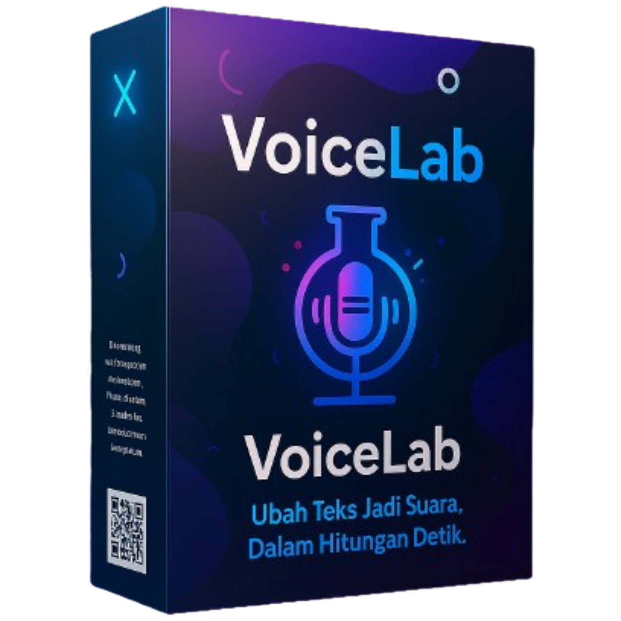VoiceLab AI voice generator untuk membuat voice over natural dari teks