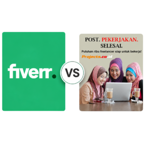 Perbandingan Fiverr vs Projects.co.id untuk freelancer dan bisnis