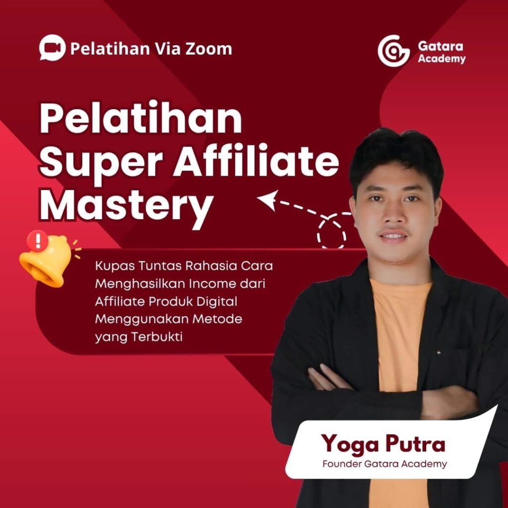review Super Affiliate Mastery untuk pemula affiliate marketing